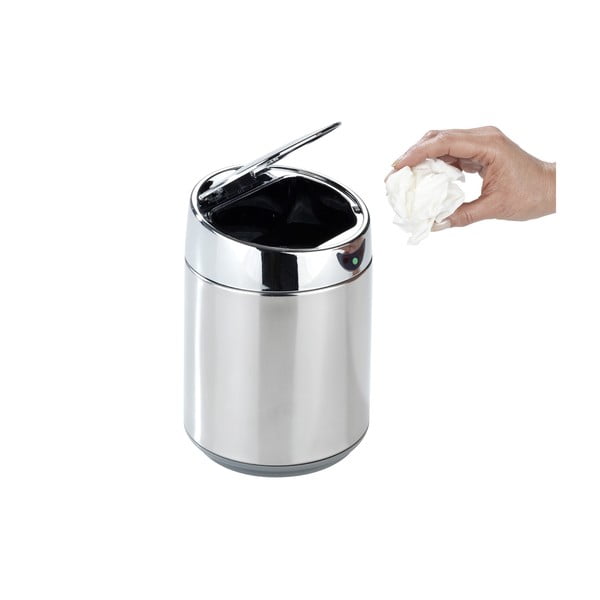 Кошче за отпадъци от неръждаема стомана, без докосване, 800 мл - Maximex-image-2