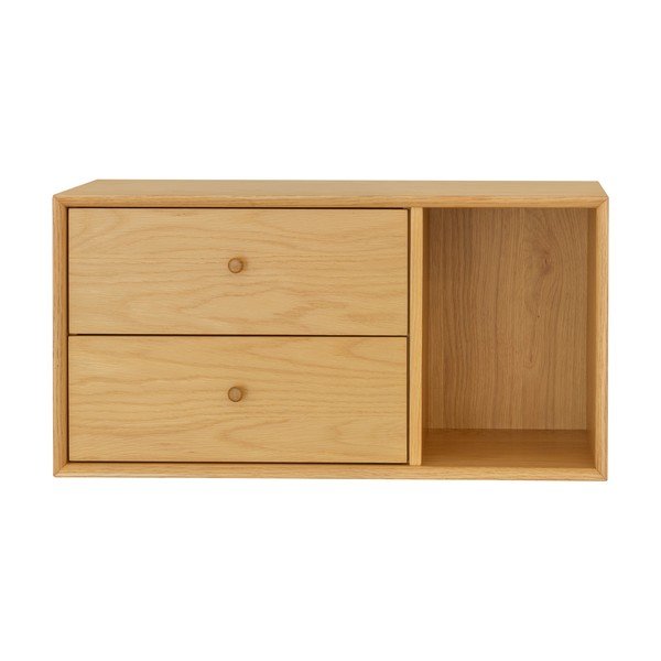 Компонент - чекмеджета в дъбов декор в естествен цвят 43x33 cm Z - Tenzo-image-4