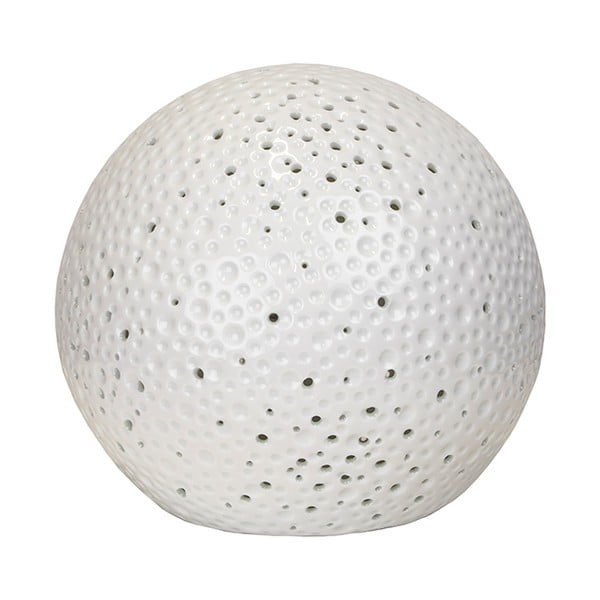 Бяла настолна лампа Globen Lighting Moonlight XL, ø 21 cm - Globen Lighting