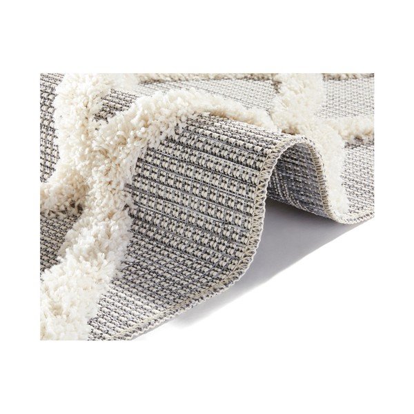 Сив килим Handira Grid, 230 x 155 cm - Mint Rugs-image-3