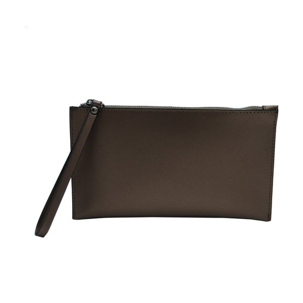 Тъмнокафява чанта / портмоне от естествена кожа Larrona - Andrea Cardone