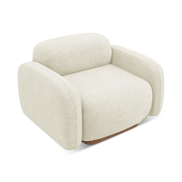 Кремав модул за диван от букле Ailani – Makamii-image-2