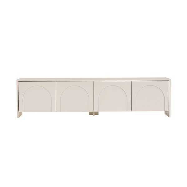 Кремава маса за телевизор 180x45x32 cm Aurelia – Kalune Design-image-3