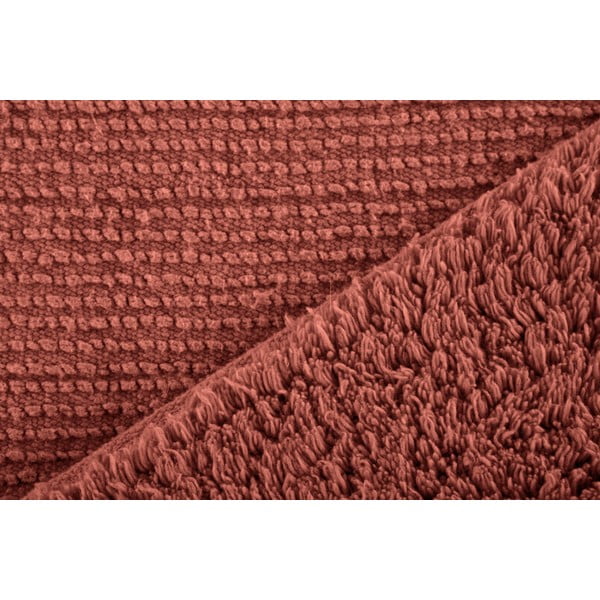 Килимче за баня в тухлен цвят 60x60 cm Riva - Tiseco Home Studio-image-2
