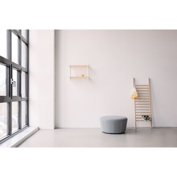 Коняк кафяв кожен пуф , ø 72 cm Naïve - EMKO-image-4