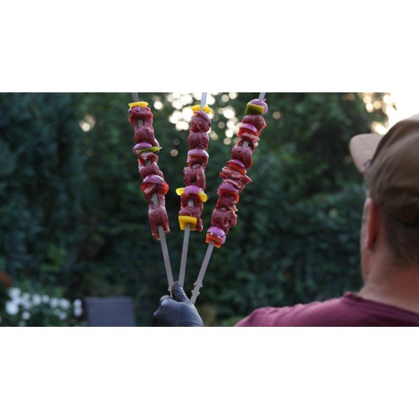 Шишчета в комплект 3 бр. от неръждаема стомана Rotisserie – Remundi-image-1