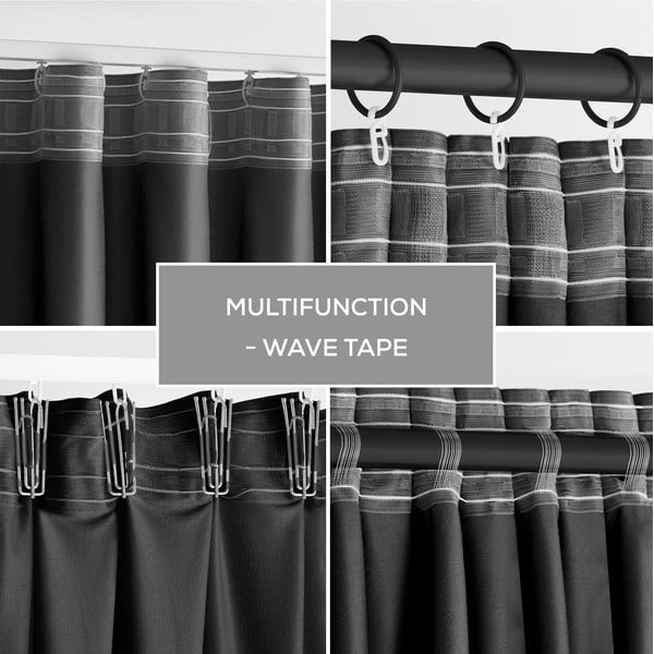 Сиво затъмняващо перде 140x270 cm – Restilo-image-4