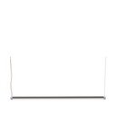 Сиво LED затъмняващо се висящо осветително тяло Interplay – Hübsch