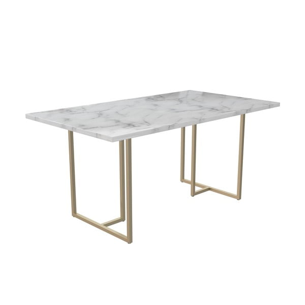Трапезна маса от декор от мрамор 90x160 cm Astor – CosmoLiving by Cosmopolitan