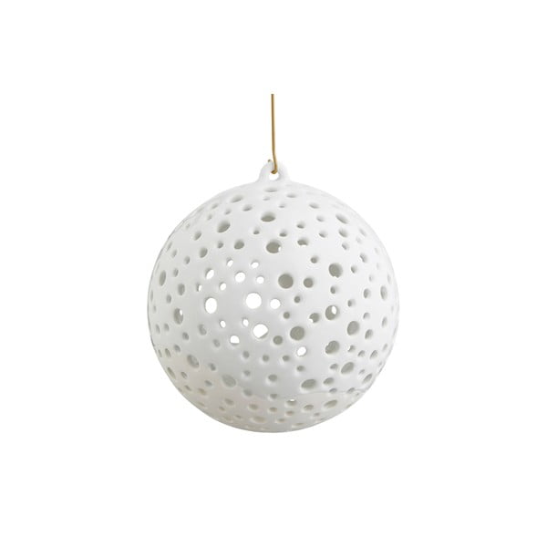 Коледен свещник от бял костен порцелан , ⌀ 12 см Nobili - Kähler Design