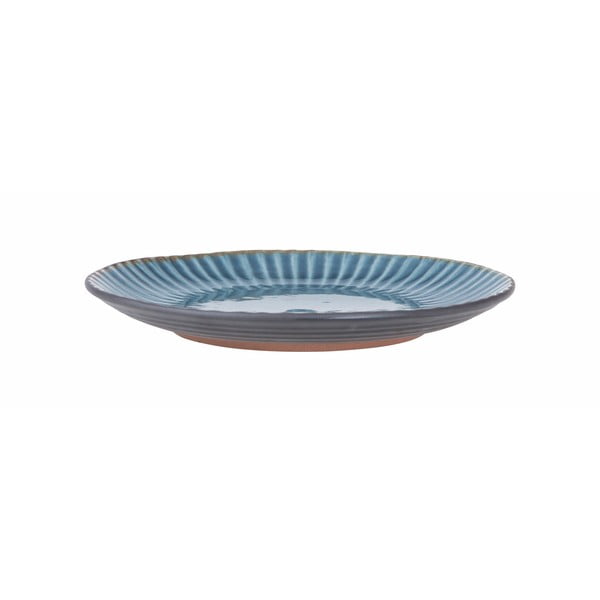 Синя керамична чиния , ø 21,5 cm Birch - Bahne & CO