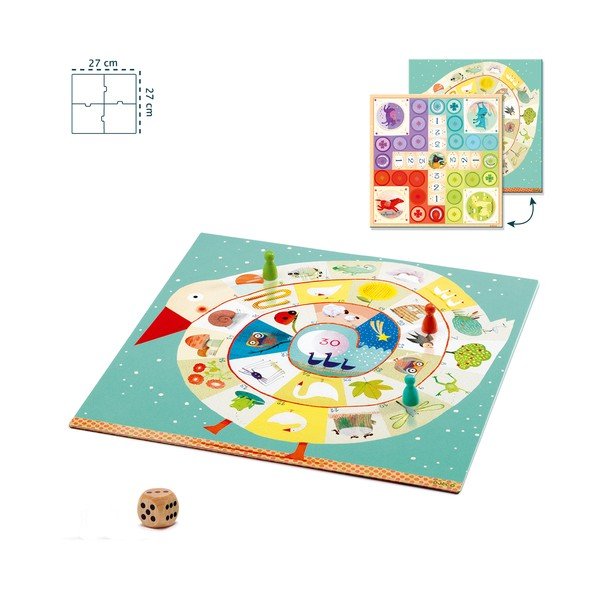 Настолна игра Nomad Ludo & Co Junior - Djeco