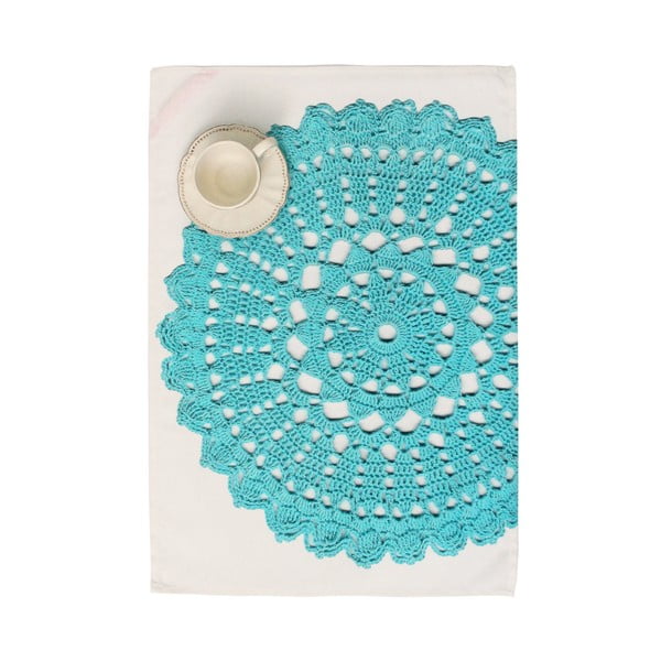 Sada dvou bavlněných utěrek Happy Friday Doily, 70 x 50 cm-image-3