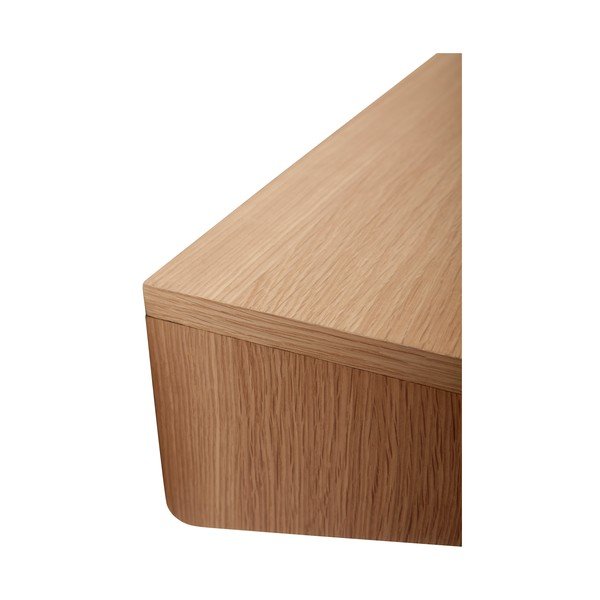 Стенно работна маса от масивен дъб 35x80 cm Folk – Hübsch-image-4