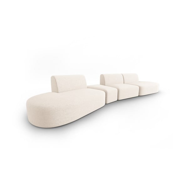 Бежов диван 412 cm Shane - Micadoni Home-image-2