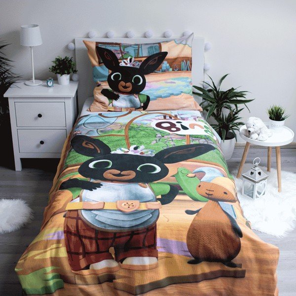 Детско памучно спално бельо, 140 x 200 cm Bing - Jerry Fabrics-image-2