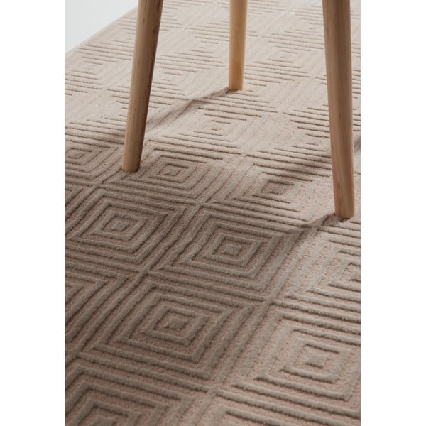 Бежова пътека 80x240 cm Perles Tourmaline – Elle Decoration-image-4