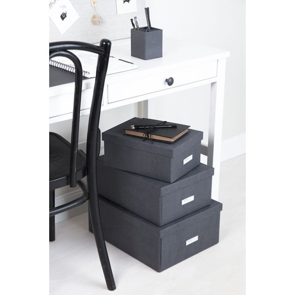 Кутия за съхранение с капак Karin - Bigso Box of Sweden-image-2