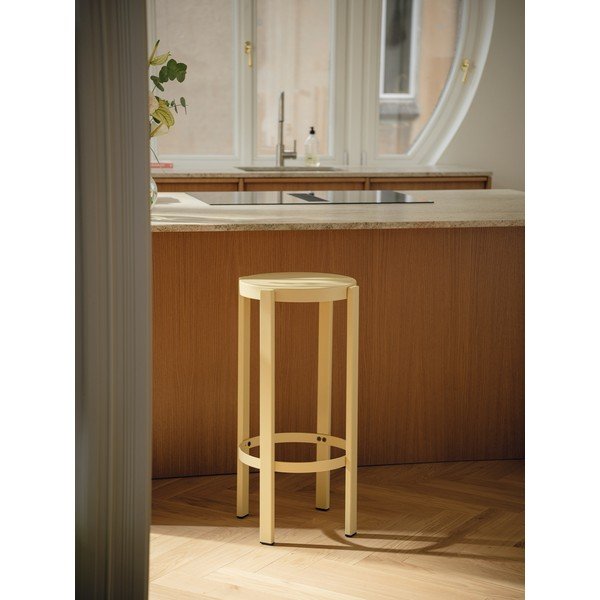 Черен стоманен бар стол (височина на седалката 75 cm) Doon – noo.ma-image-4