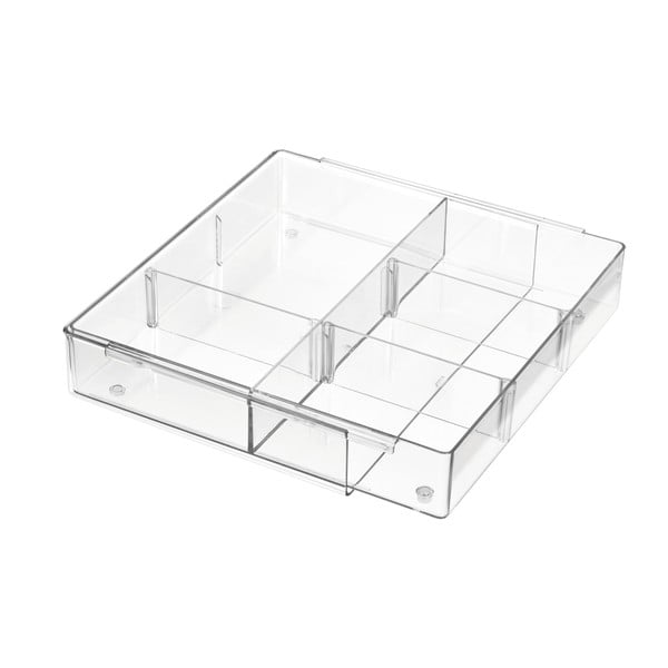 Пластмасов органайзер за чекмеджета Crystalline - iDesign/The Home Edit-image-2