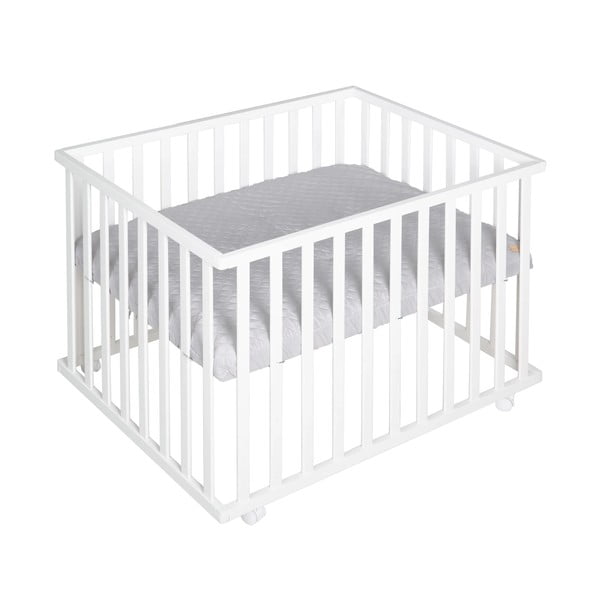 Бяла кошара за игра 100x75 cm Roba style - Roba-image-2