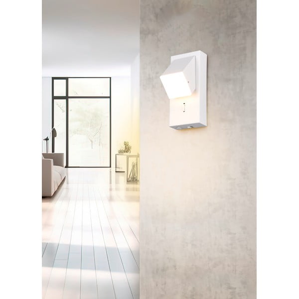 Бяла LED стенна лампа Raglan – Trio-image-1