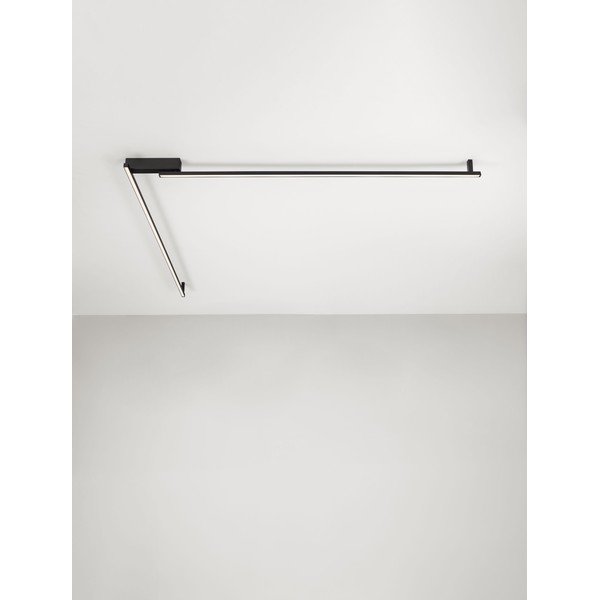 Матово черно алуминиево LED затъмняващо се осветително тяло за таван 4x309 cm Briana – Nova Luce-image-4