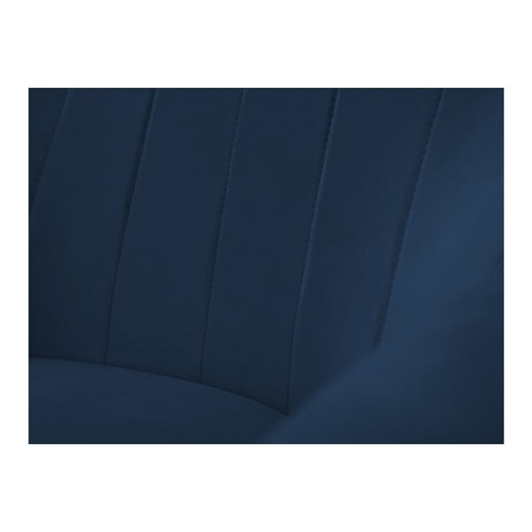 Tmavě modré křeslo Mazzini Sofas Benito-image-2