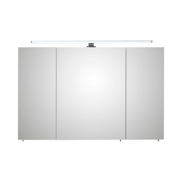 Бял висящ шкаф за баня с огледало 110x70 cm Set 360 - Pelipal