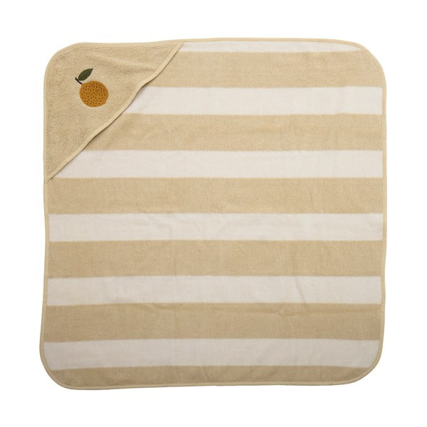 Бежова и кремава бебешка кърпа 78x78 cm Agnes - Bloomingville Mini