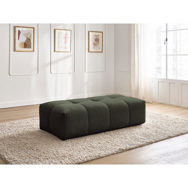 Зелена шенилова табуретка Everest – Bobochic Paris-image-1