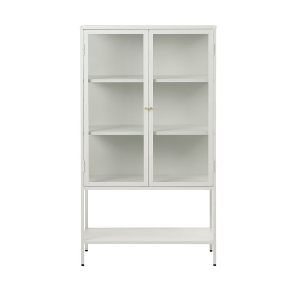 Бял метален шкаф 88x132 cm Carmel - Unique Furniture