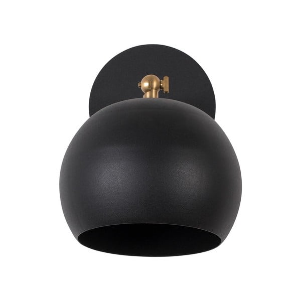 Черна стенна лампа ø 15 cm Stiva – Opviq lights-image-3