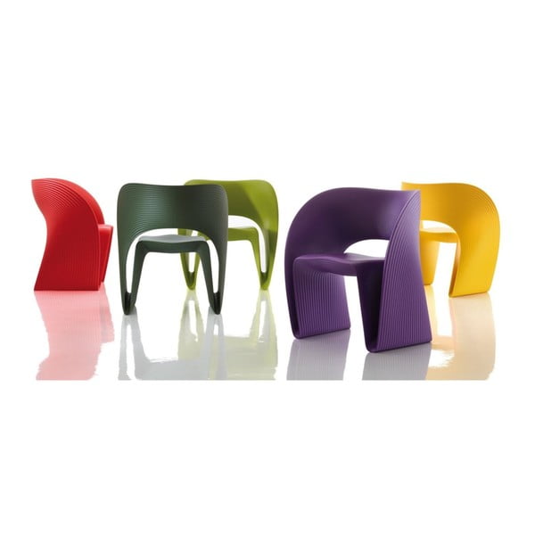 Oranžové křeslo Magis Raviolo-image-1