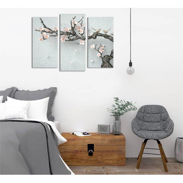 Картини в комплект от 3 бр. Sakura - Wallity-image-2