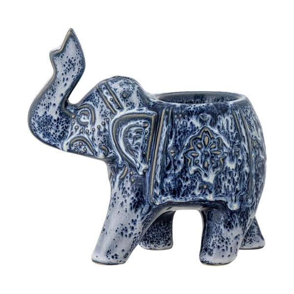 Свещник за чаена свещ от каменна керамика Oliphant – Bloomingville-image-3