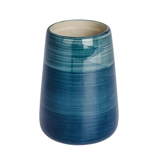 Петролна синя чаша за четка за зъби Pottery - Wenko-image-1