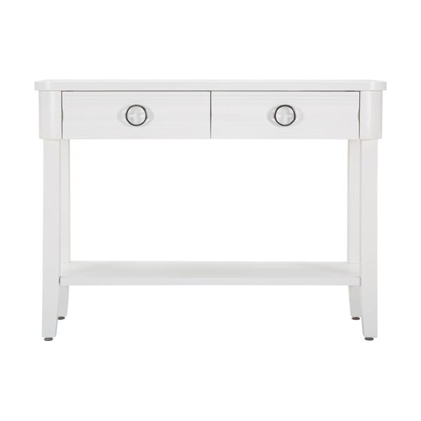 Конзолна маса от бяла ела 40x110 cm Shine - Mauro Ferretti-image-2