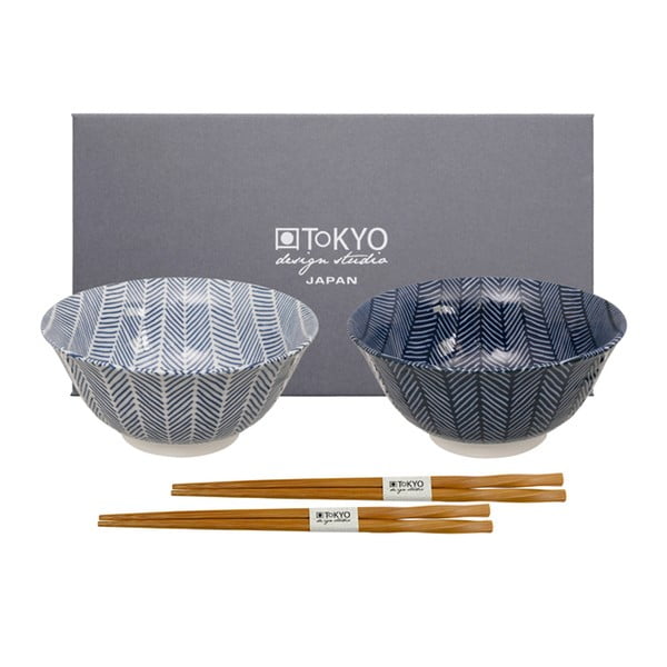4dílný porcelánový set Tokyo Design Studio Roka
