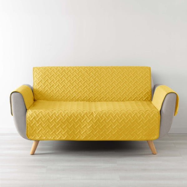 Жълто защитно покривало за 4-местен диван Lounge – douceur d'intérieur