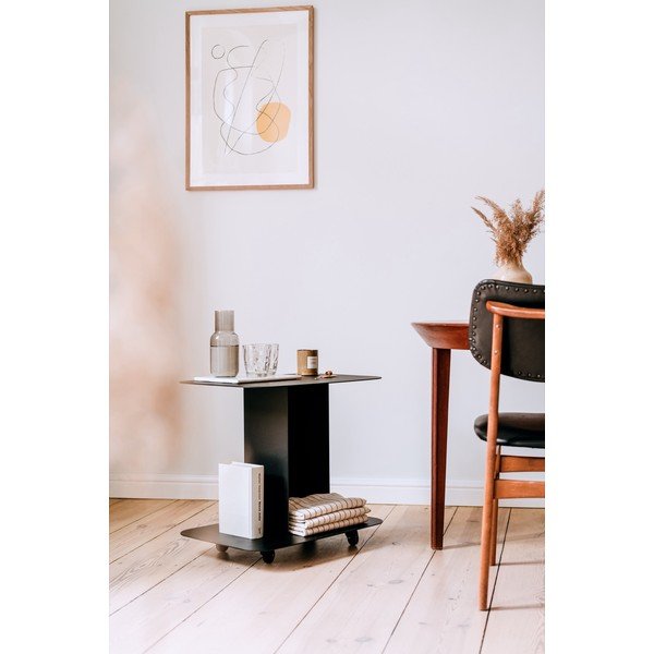 Метална маса за сервиране на колелца 40x60 cm HO – noo.ma-image-3