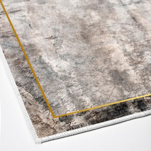 Сиви-кафяви килими за баня в комплект от 2 бр. 60x100 cm – Foutastic-image-3