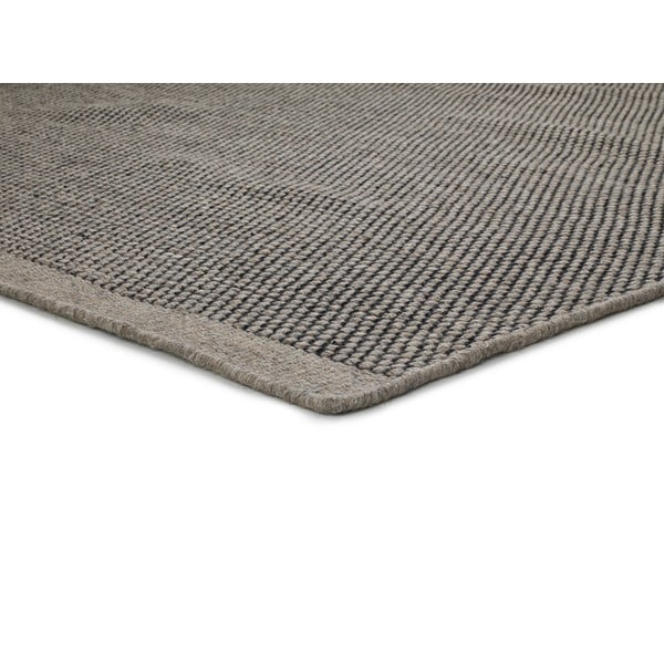 Сив вълнен килим Kiran Liso, 80 x 150 cm - Universal-image-2