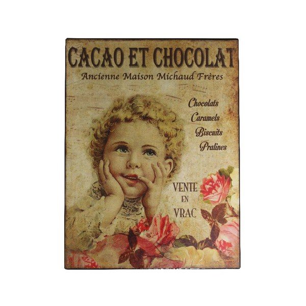 Nástěnná dekorace Antic Line Cacao Chocolat