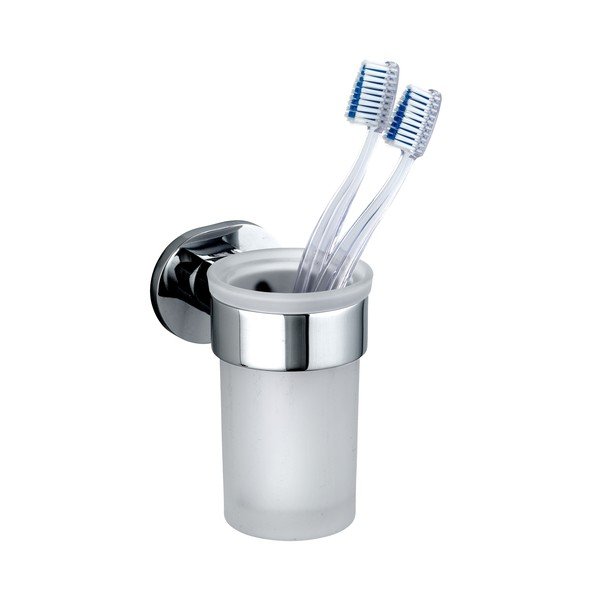 Стенна поставка с чаша за четки за зъби Maribor - Wenko-image-2