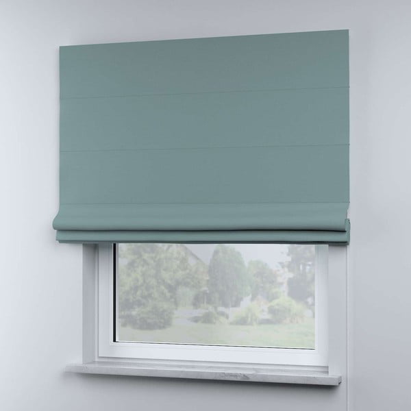 Зелена римска щора 170x100 cm Cotton Story - Yellow Tipi-image-1