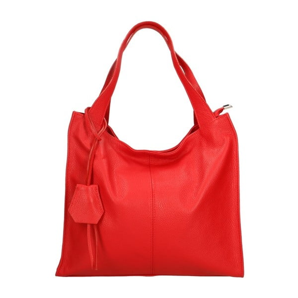 Червена кожена чанта Navaelle - Roberto Buono