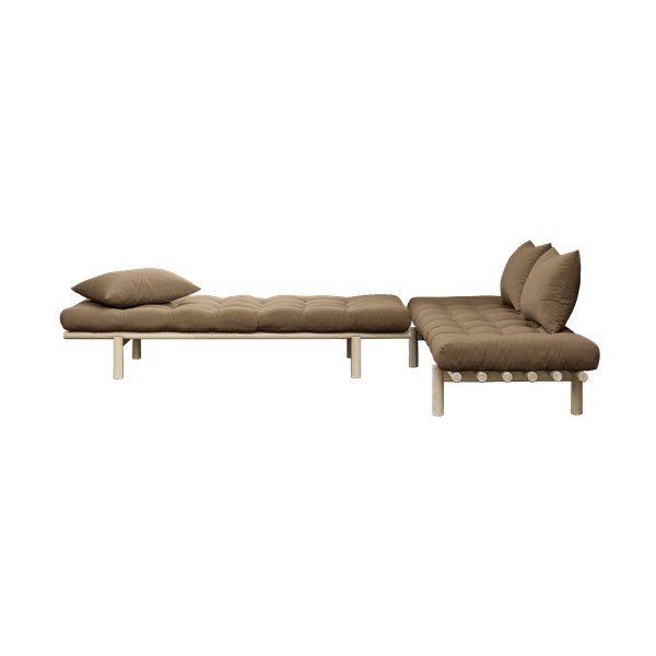 Кафяв диван 200 cm Pace - Karup Design-image-4