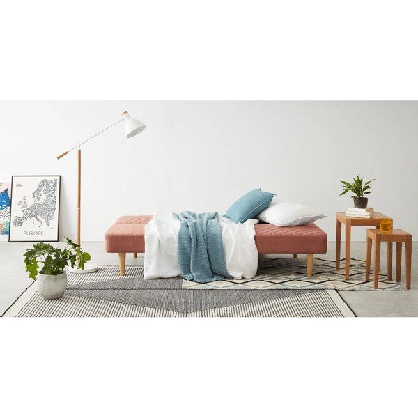 Розов разтегателен диван Claudia - Bonami Essentials-image-3