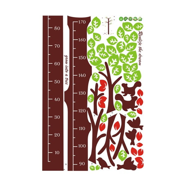 Детски стикер - лента за врата или стена 60x190 cm Dreaming Tree – Ambiance-image-2